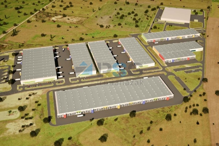 ÁRON ALUL 40 ha fejlesztési terület 2 raktárcsarnokkal ELADÓ!